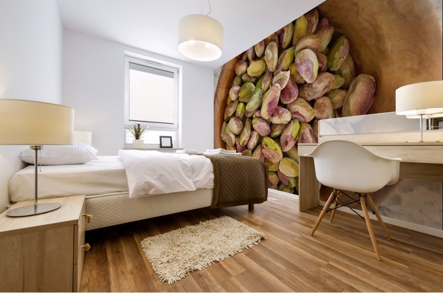 Pistachios  Mural print