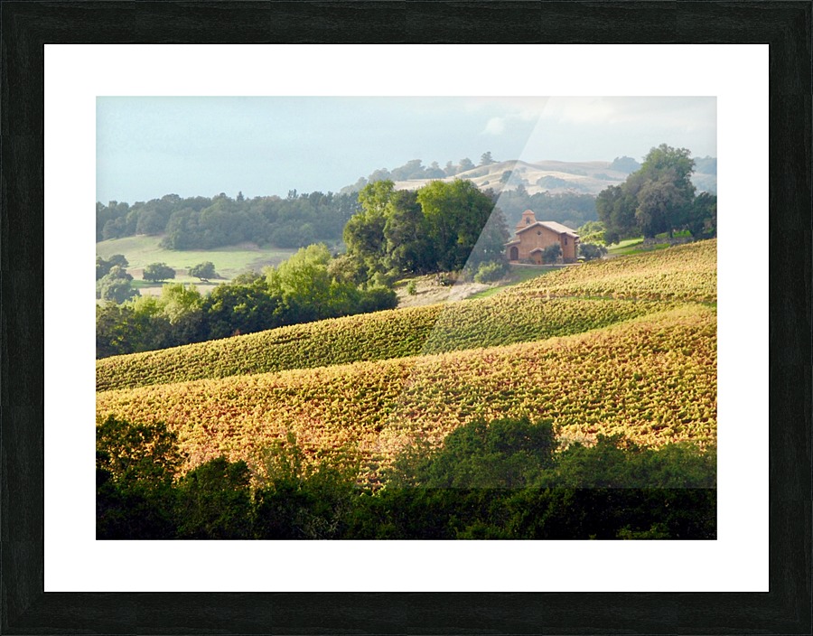 Chalk Hill Chapel  Picture Frame print