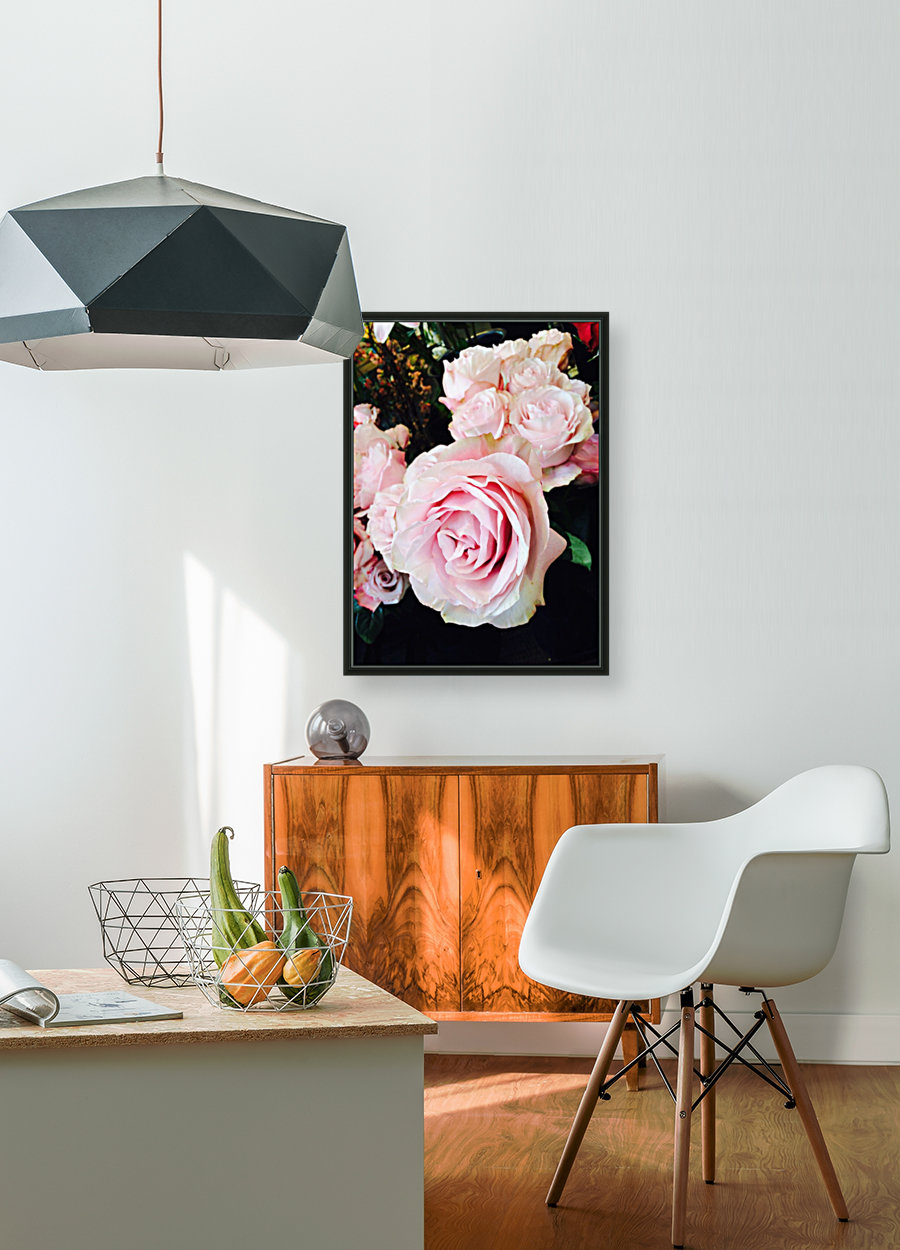  Pink Rose  Reproduction