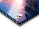 Prismatic Whispers in the Urban Mist Acrylic print