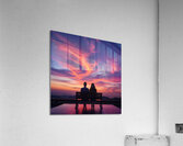 Sunset and twilight Acrylic Print