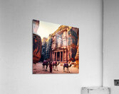 The Rose City Petra one of the wonders of the world Acrylic Print