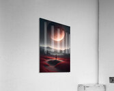 Moonlight in the darkness Acrylic Print