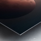 Moonlight in the darkness Metal print