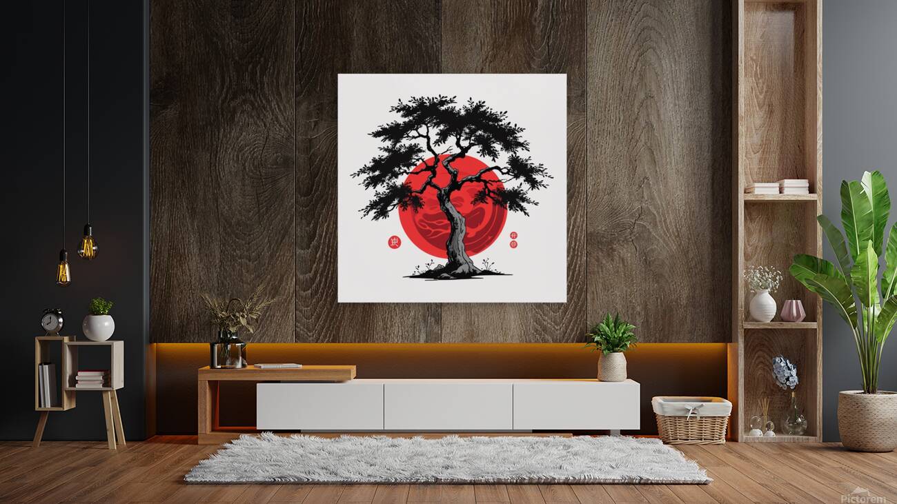 Crimson Tranquility Reproduction