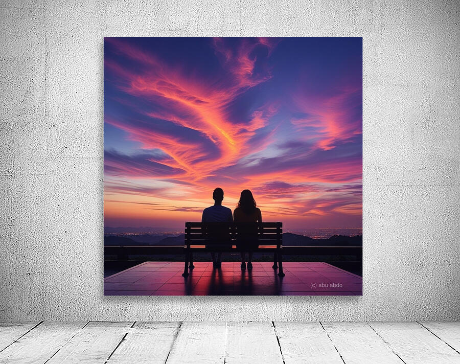 Sunset and twilight Wall Preview