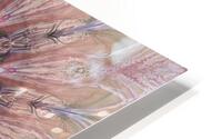 Beige mandala-the eye HD Metal print