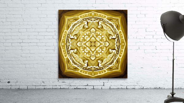 Amarige Gold Celtic Mandala Wall Preview