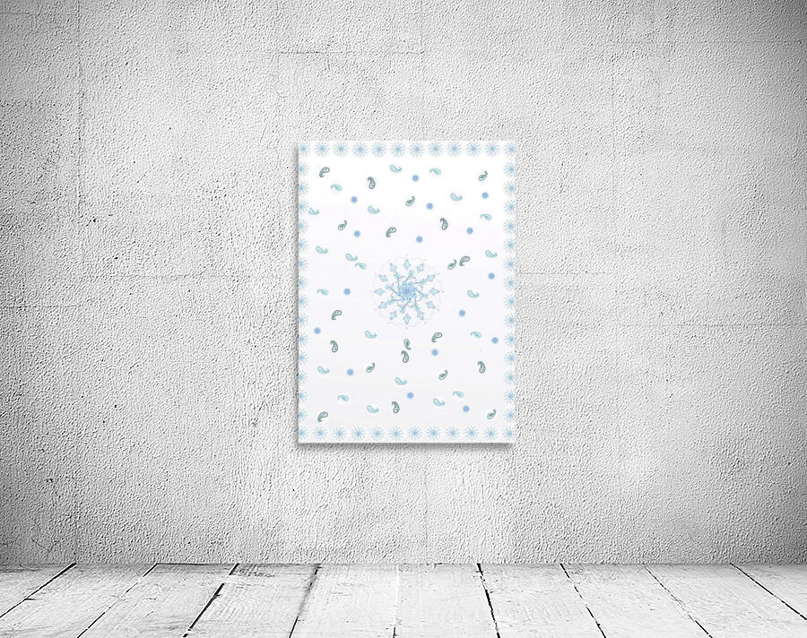cecylia blue Wall Preview