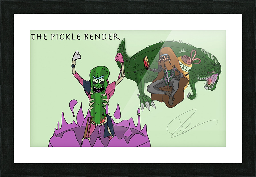 PickleBender Picture Frame print