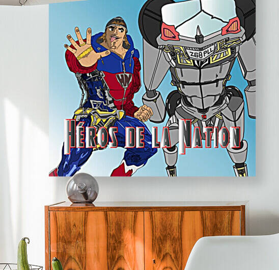 heros de la nation by Bald Guy Drawing