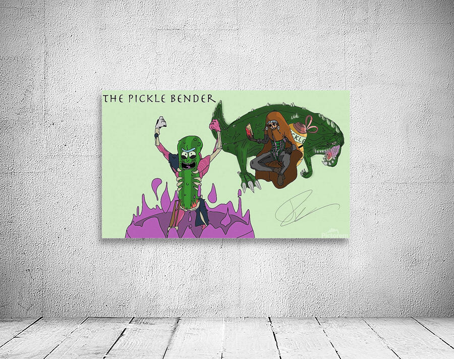 PickleBender Wall Preview