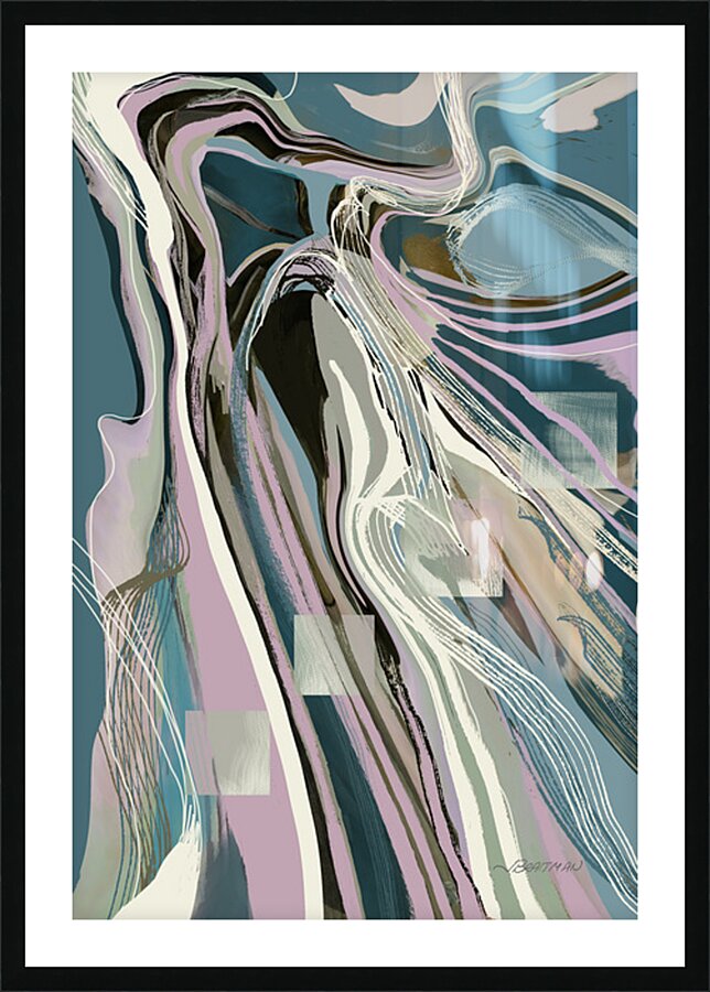 Alluvial Picture Frame print