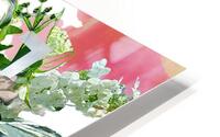 Grasses and Hydrangea HD Metal print
