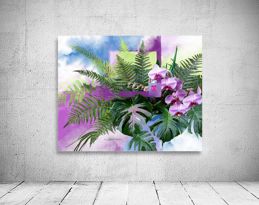 Orchids Wall Preview