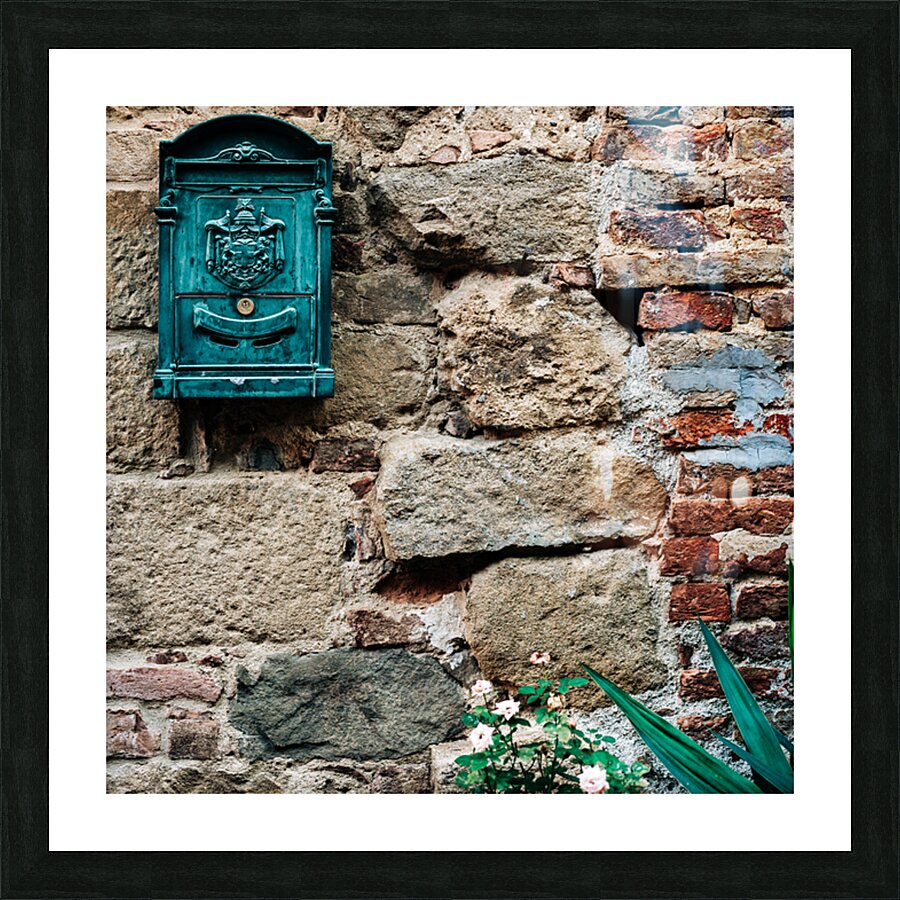Posta Azzurra Picture Frame print