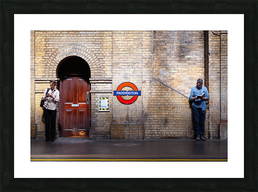 Paddington Platform Picture Frame print