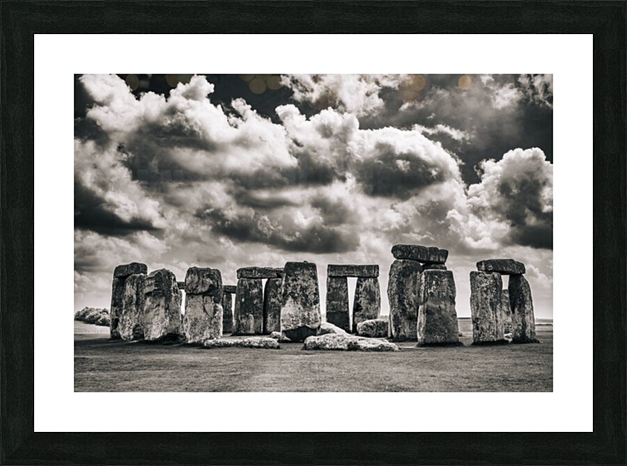 Ancient Stones Picture Frame print