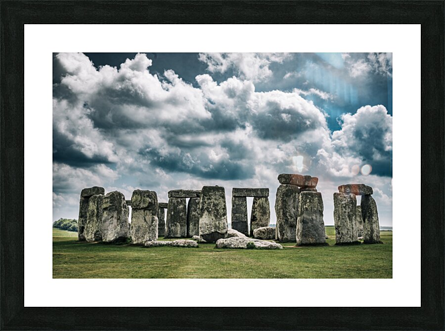Stonehenge Sky Picture Frame print