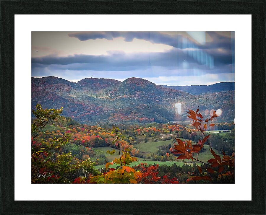 Laurentian View Picture Frame print