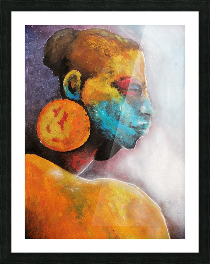Shading Picture Frame print