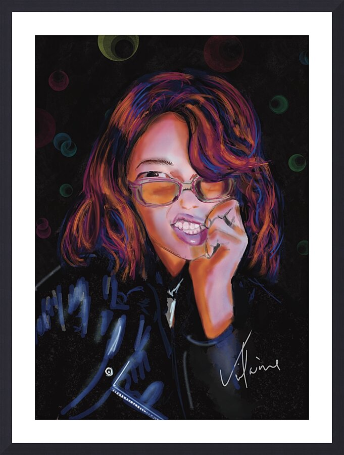 Perplexe Picture Frame print