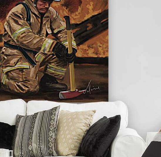 Hommage aux pompiers by Vilaine