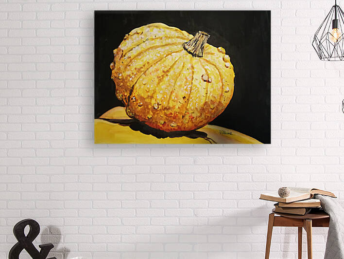 Courge - Aquarelle by Vilaine