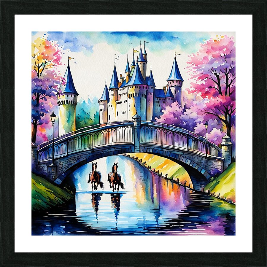 Once Upon a Time Picture Frame print