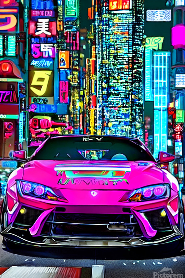 Samurai Speedster: A Japanese Sports Car Battles the Neon Nights