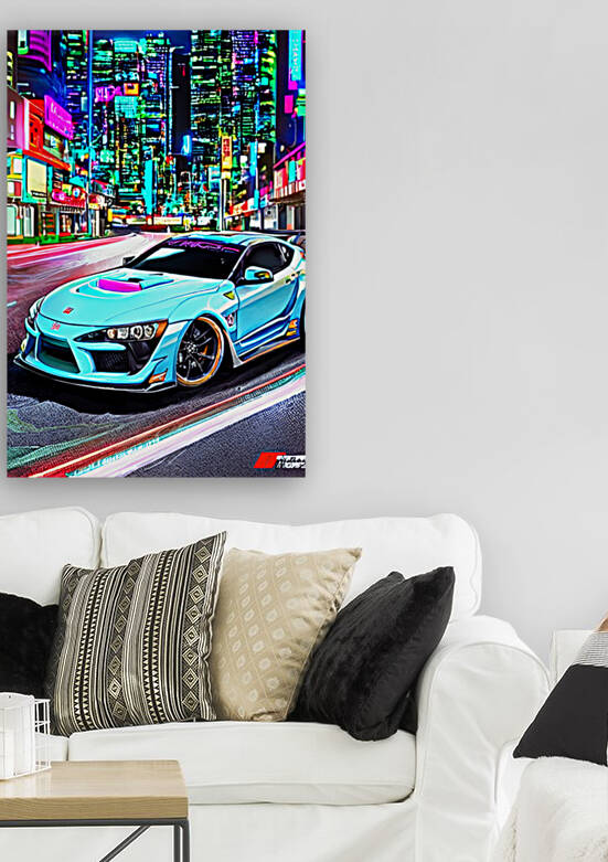 Midnight Rush: A High-Speed Journey Through the Streets of Japan by Cozy Zone Shop