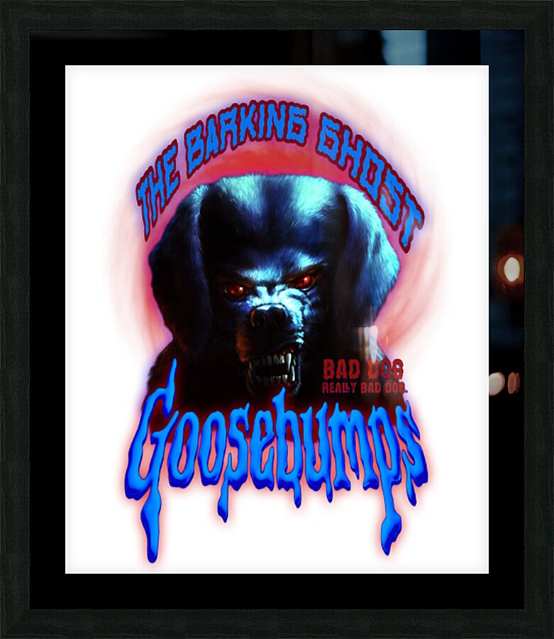 goosebumps 21 Picture Frame print