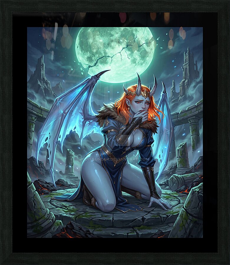 Diablo 2 Picture Frame print