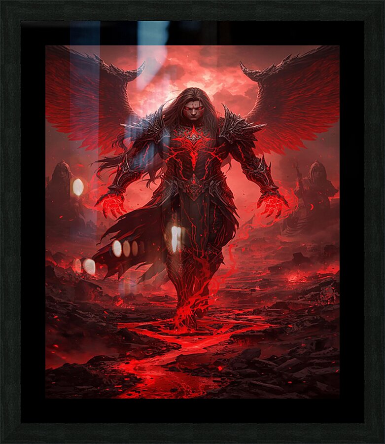 Diablo 7 Picture Frame print