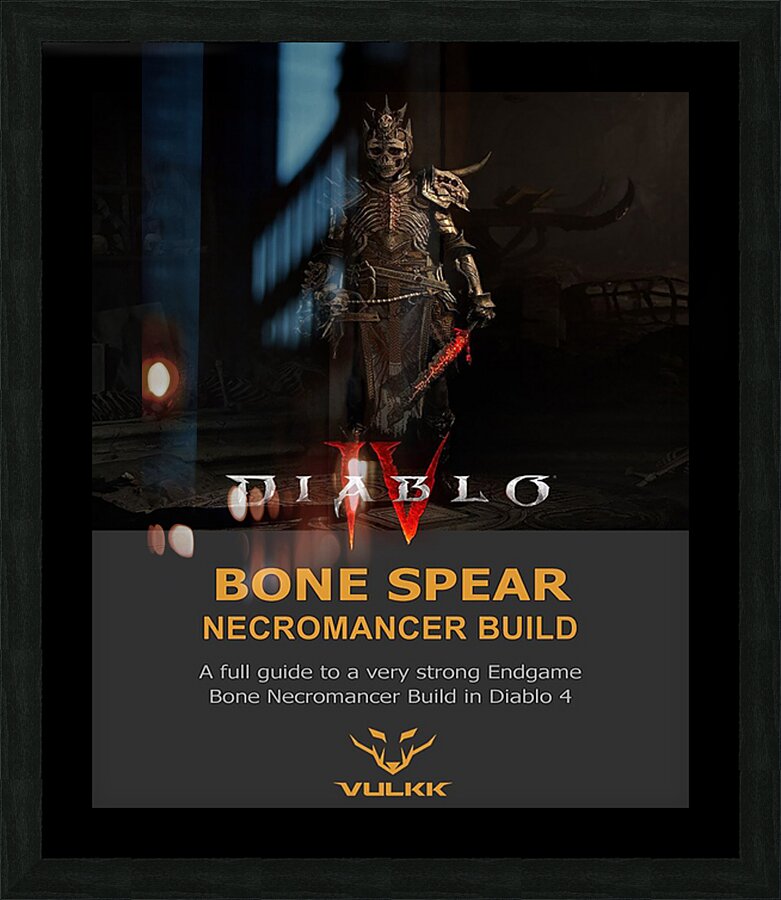 Diablo 15 Picture Frame print