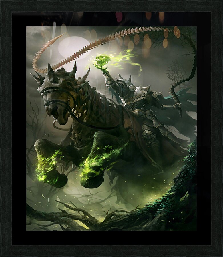 Diablo 17 Picture Frame print