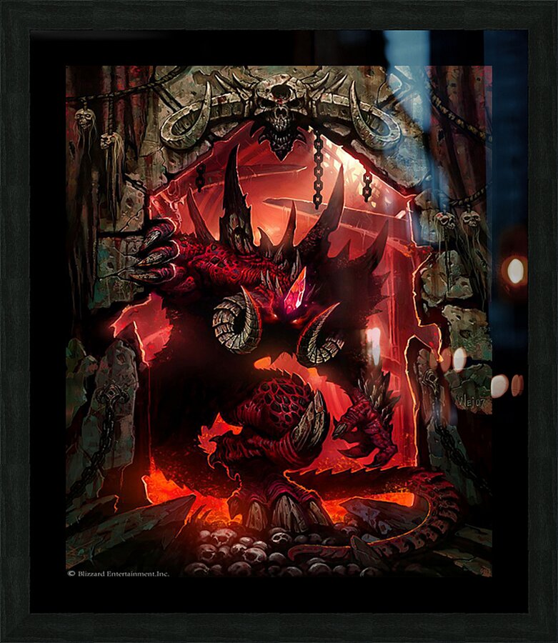 Diablo 19 Picture Frame print