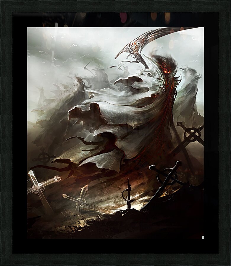 Diablo 21 Picture Frame print