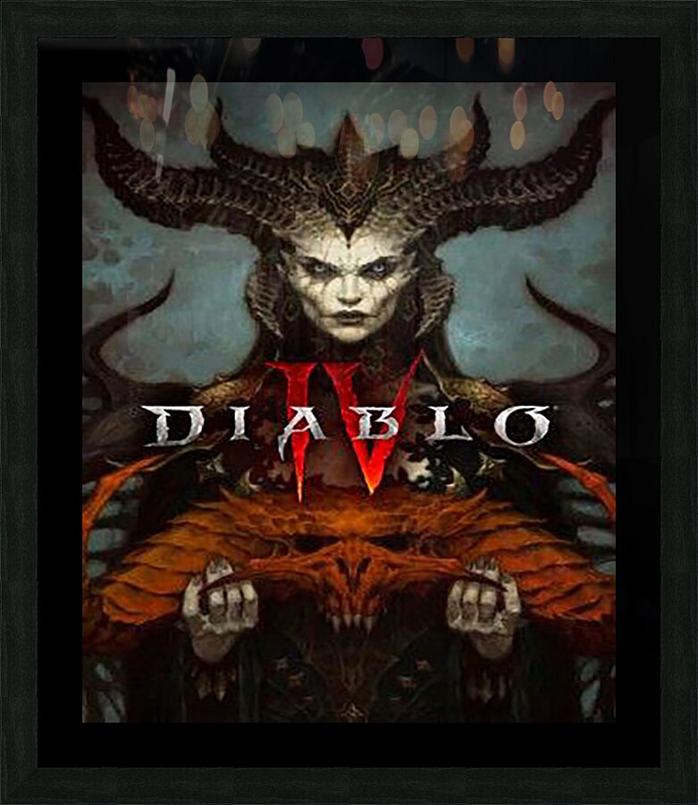 Diablo 28 Picture Frame print