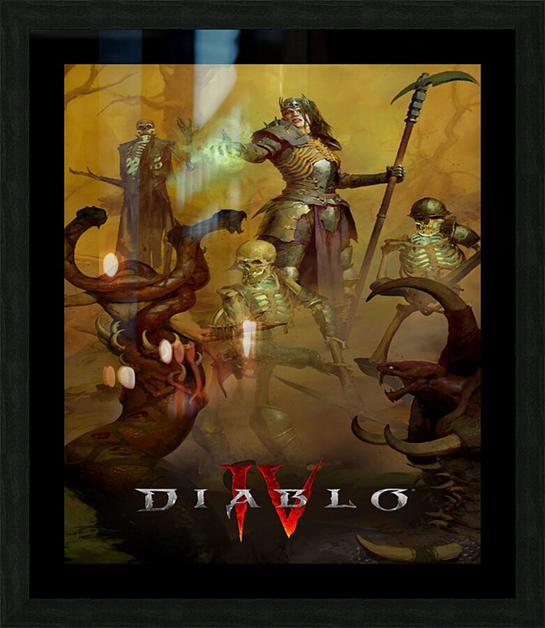 Diablo 36 Picture Frame print