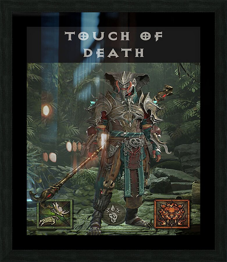 Diablo 37 Picture Frame print