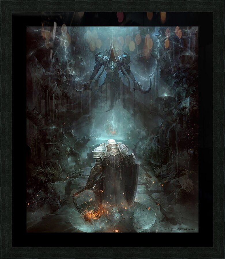 Diablo 38 Picture Frame print