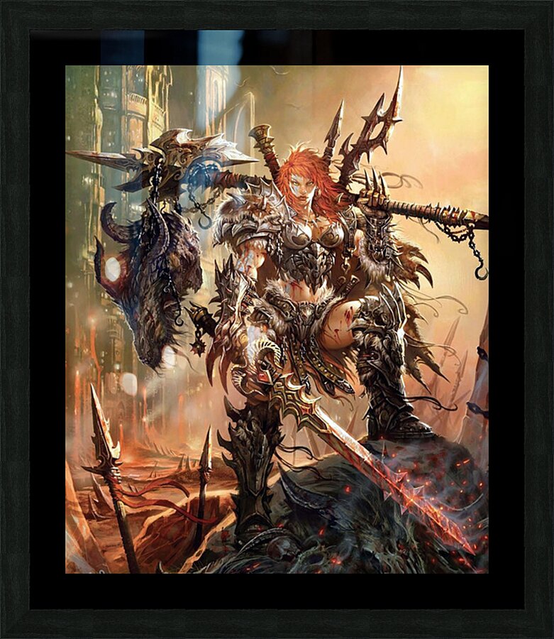Diablo 41 Picture Frame print