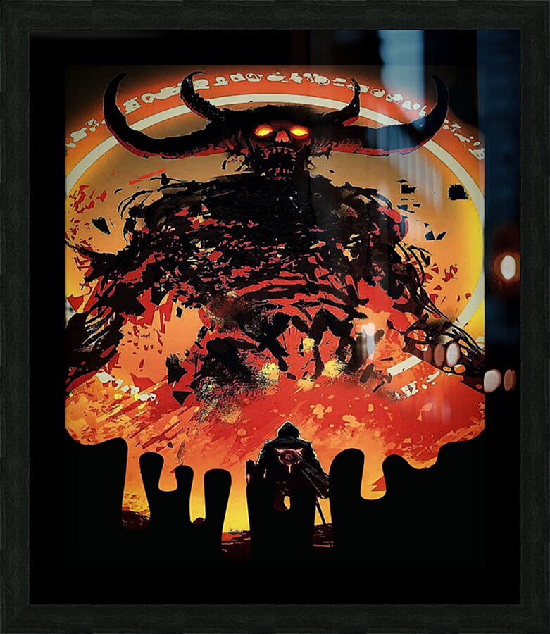 Diablo 44 Picture Frame print