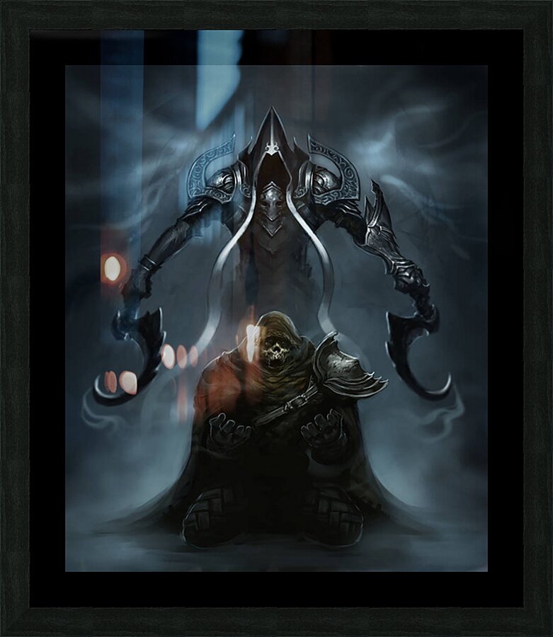 Diablo 3 Picture Frame print