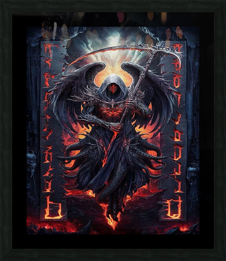 Diablo 5 Picture Frame print