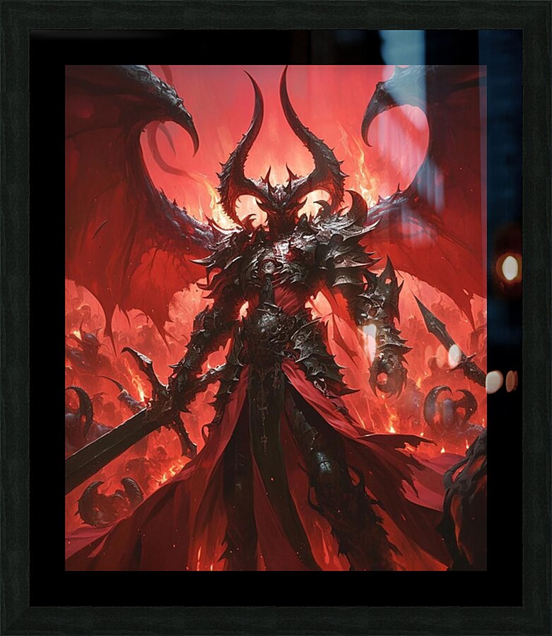 Diablo 16 Picture Frame print