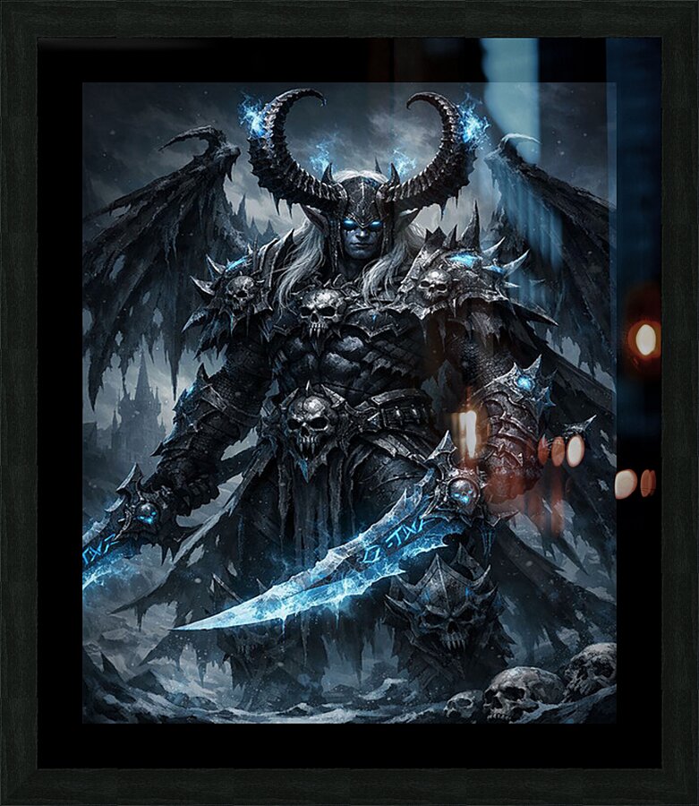 Diablo 17 Picture Frame print