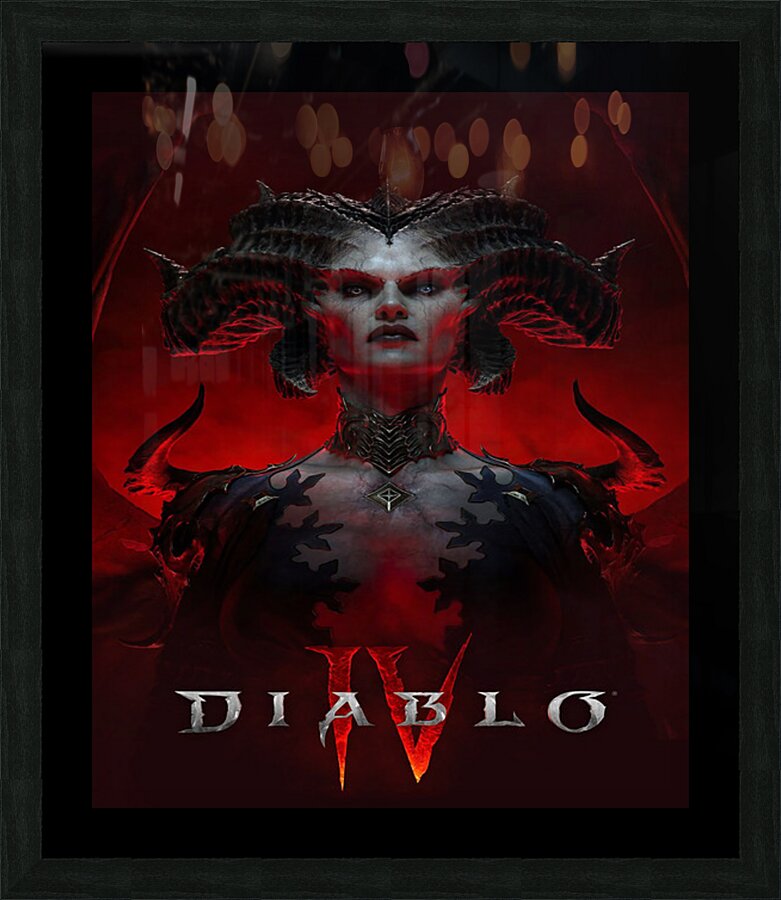 Diablo 22 Picture Frame print