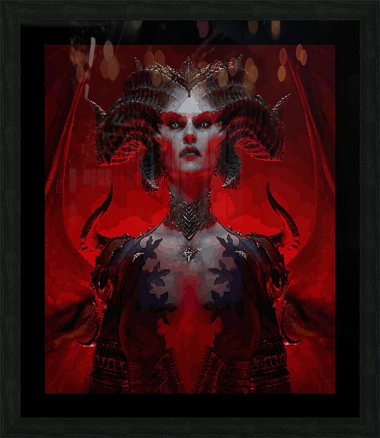 Diablo 28 Picture Frame print